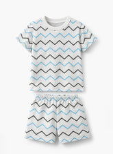 Boys Zigzag Print Co ord Set