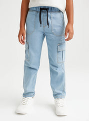 Stylish & Comfortable Boys denim cargo pants