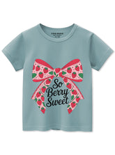 Girls Berry Sweet Bow Tee