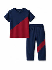 Boys Color Block Tracksuit