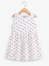 Girls Ditsy Dot Summer Frock