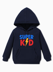 Boys Super Kid Fleece Hoodie - Cozy and Playful