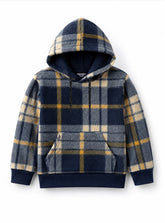 Alpine Check Kids Hoodie