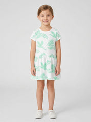 Girls Mint Blossom Frock