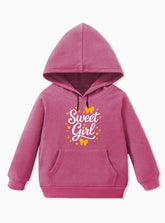 Girls Soft Fleece Hoodie β Printed Hoodie design