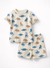 Boys Dino Casual Co Ord Set