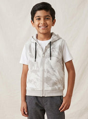 Frost Shield Sleeveless Hoodie