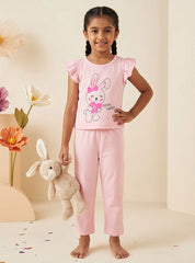 Girls Little Bunny Co-ord Set