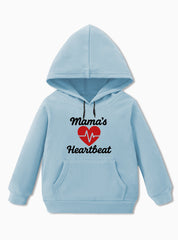 pullover warm fleece hoodie for girls