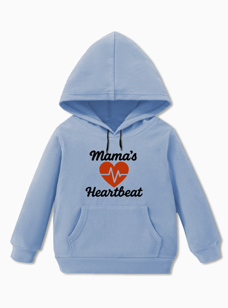 pullover warm fleece hoodie for girls