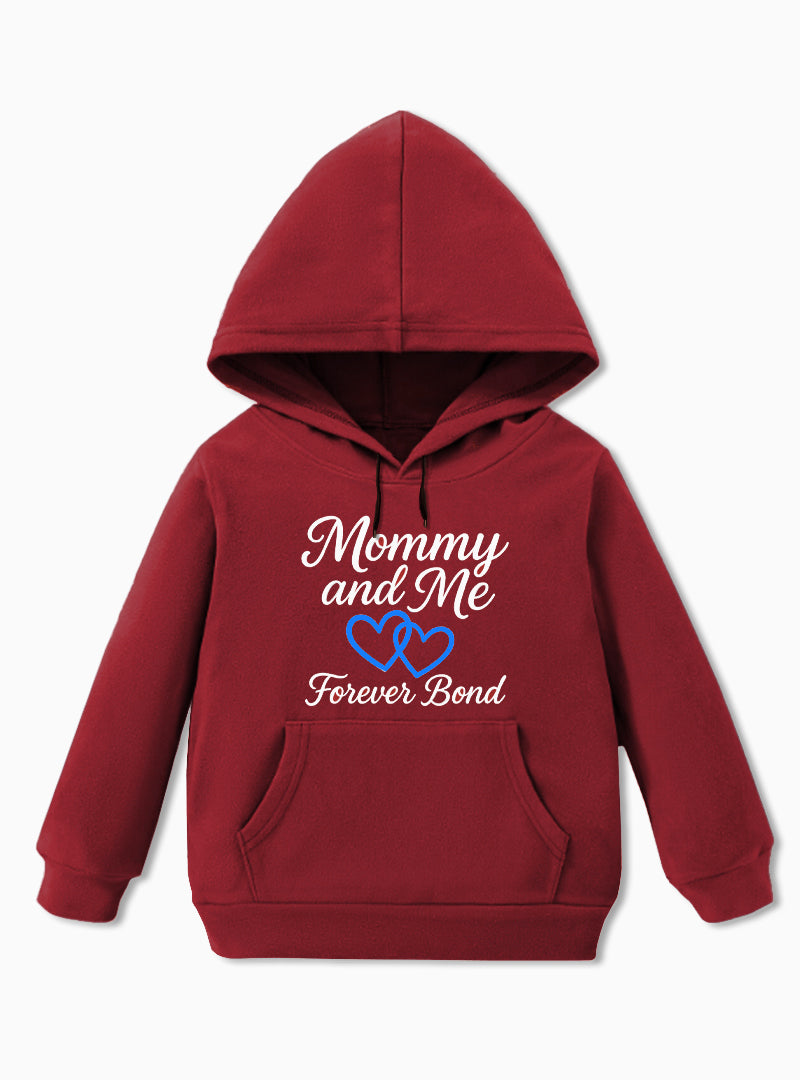 pullover warm fleece hoodie for girls