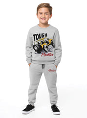 Tough Monster Truck Boys Tracksuit Perfect For Cold Days