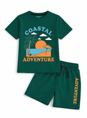 Boys Coastal Adventure Short Set
