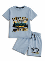 Boys Adventure Ride Shorts Set