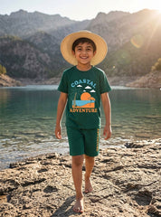 Boys Coastal Adventure Short Set