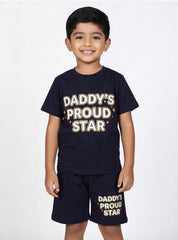 Boys Daddy’s Proud Star Co-Ord Set