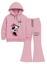 Minnie Bow & Butterfly Girls Hoodie Set