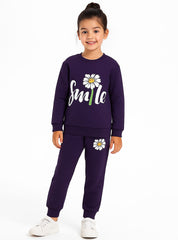 Warm tracksuit for girls online