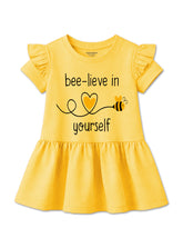 Girls Bee-lieve in Yourself Frock