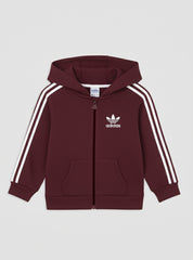 3 Stripes Adidas Zip Up Winter Hoodie For Boys