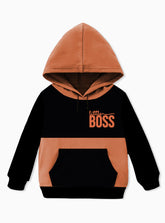 Little Boss Colorblock Kids Hoodie