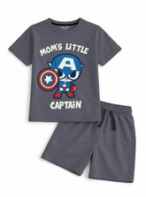 Boys Little Captain Hero Short Set