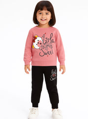 Comfy & Breathable Winter Fleece Tracksuit for Kids – Soft & Stylish