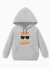 Stay Happy with Sunglasses Smile Winter Hoodie For Boys