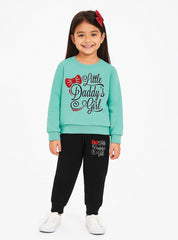 Stylish fleece winter tracksuit for girls in Pakistan