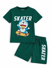 Boys Skater Fun Short Set