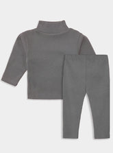 Arctic Bloom Ribbed Set