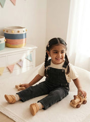 Little Explorer Denim Dungaree