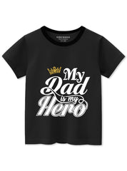 Daddy's Hero T-Shirt For Boys
