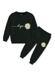 Soft fleece tracksuit kids