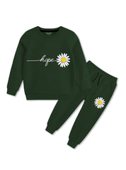 Soft fleece tracksuit kids