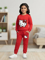 Sweet Bow Kitty Girls Set