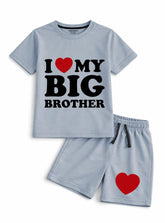 Boys Big Brother Shorts Set