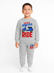 Cozy & Durable Boys Tracksuit n Cheap Price