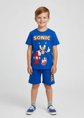 Boys Sonic Speed Short Set