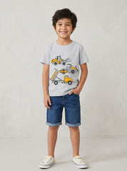 Boys Build Crew Graphic Tee