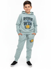 winter fleece tracksuit for boys