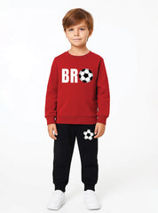 Kids fleece jogging set winter