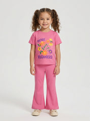 Girls More Flowers Co Ord Set