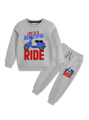 Cozy & Durable Boys Tracksuit n Cheap Price