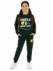 Comfy & Breathable Winter Fleece Tracksuit for Kids β Soft & Stylish
