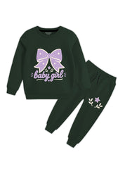 Girls Winter Set Lovely Bow