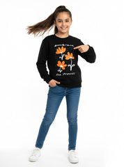 Comfortable fleece sweatshirt for Girls
