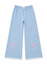Girls Wide-Leg Jeans Blossom Breeze