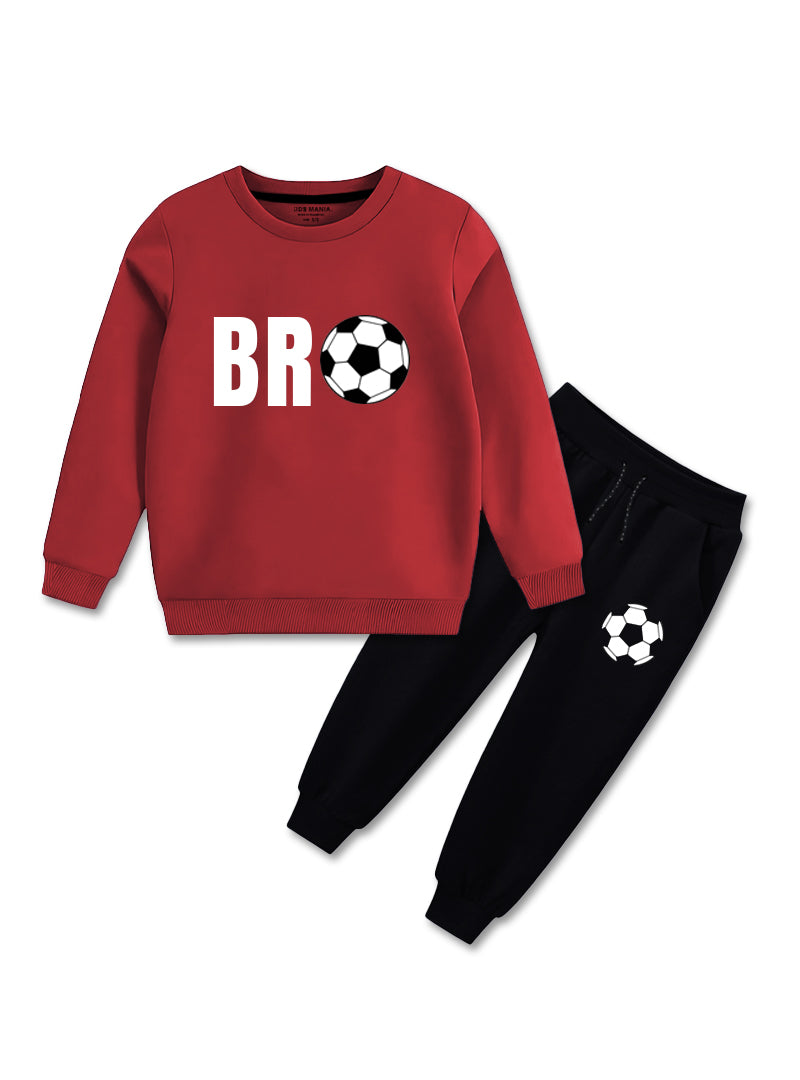 Kids fleece jogging set winter
