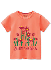 Girls Bloom Grow Graphic Tee